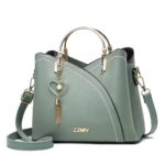 Trendy Handbag Korean Style Color Block Large Capacity Women's Bag Fashion Shoulder Crossbody Bag Wholesale Cross-border Bucket Bag - imagine 15