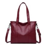 Middle aged Mom Commuter Large Capacity Tote Bag Trendy Underarm Bag Single Shoulder Bag - imagine 2