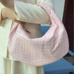 Large size women's woven bag large capacity hand-held armpit bag women's bag - imagine 2