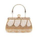 New Fringed Evening Bag Ladies High End Dress Evening Bag Diamond Portable Banquet All Match Bag - imagine 5