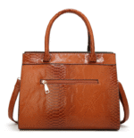 Women Brown Handbags Casual Tote Letter Printing High Capacity Lady Shoulder Bag Monogram Lady Big - imagine 4