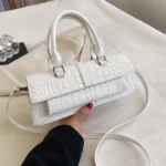 Stone Pattern Small Crossbody Bag Summer Trendy Women's Designer Handbag Luxury Tote Bag with Short Handle - imagine 6