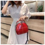 New fashion on the new small bag women's texture wild ladies hand bag shoulder messenger bag - imagine 6