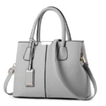 Women Bag Vintage Casual Tote Top-Handle Women Messenger Bags Shoulder student Handbag Purse Wallet Leather - imagine 9