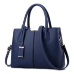 Women Bag Vintage Casual Tote Top-Handle Women Messenger Bags Shoulder student Handbag Purse Wallet Leather - imagine 3