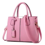 Women Bag Vintage Casual Tote Top-Handle Women Messenger Bags Shoulder student Handbag Purse Wallet Leather - imagine 10