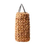 Women Vintage Rattan Handbag Female Bohemian Summer Beach Straw Bags Lady Simple Weave Bag Handmade Casual Large Tote - imagine 2