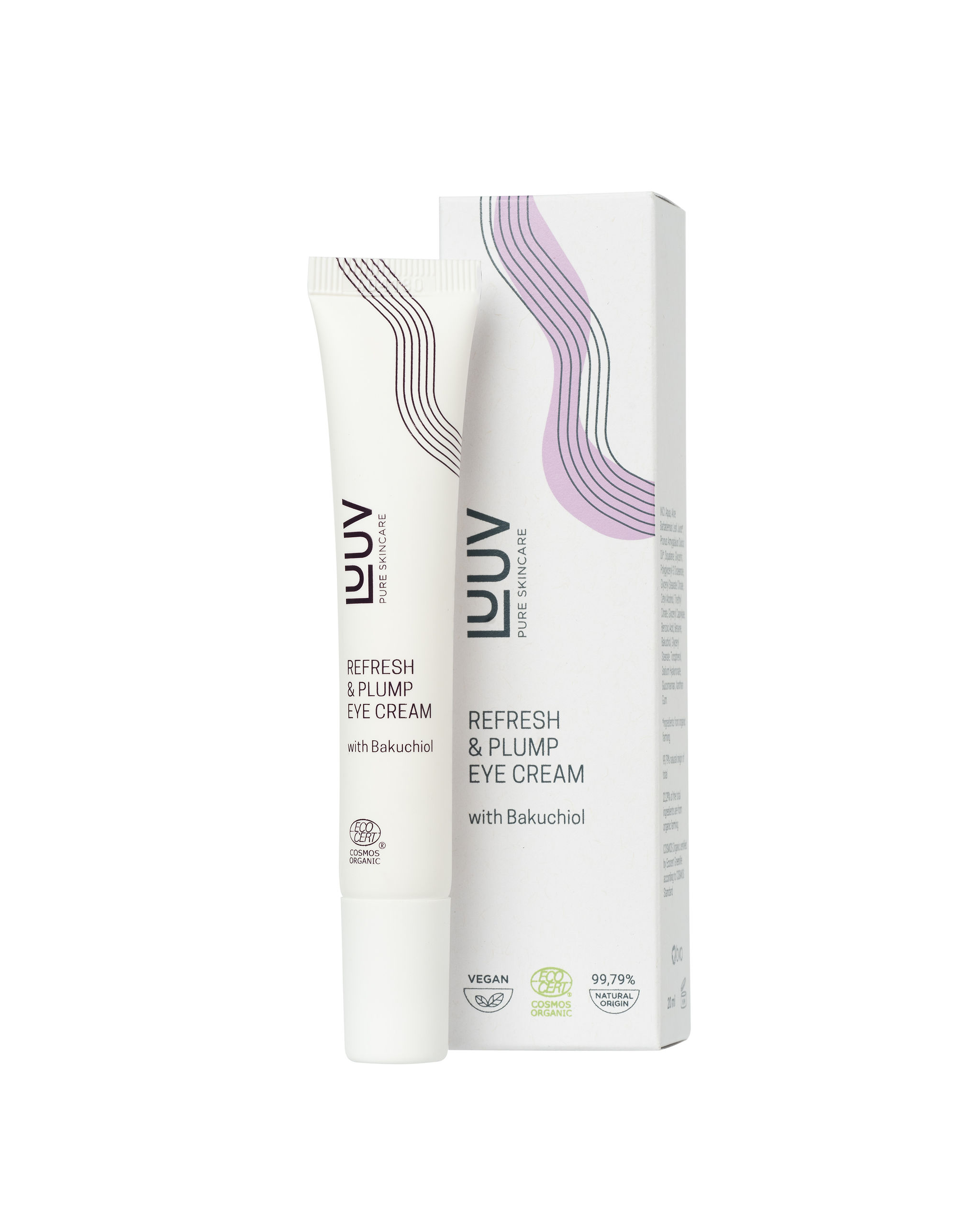 luuv_eye_cream-6.jpg Refresh & Plump Eye Cream COSMOS, 20 ml - imagine 1