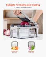 Vegetable Chopper Mandoline Slicer All-in-1 Food Veggie Cutter 9 Blades - imagine 4