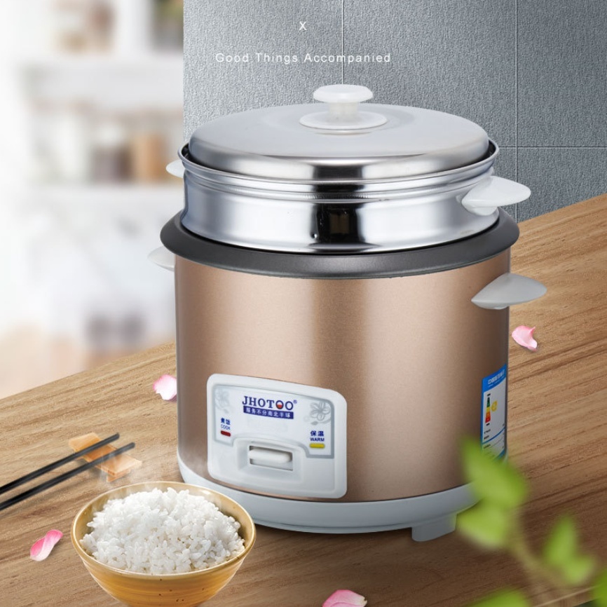 0b33a674-87a1-45a8-9d6c-167b79835f64.jpg Old-fashioned Small Electric Rice Cooker 3L Large Capacity Household Rice Cooker - imagine 1
