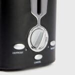 2 Slice Toaster, Quick & Even Results Every Time, Wide Slots Fit Any Size Bread Drop-Down Crumb Tray For Easy Clean Up, Stainless - imagine 3