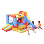 Children's Inflatable Castle Park Outdoor Large Trampoline - imagine 2