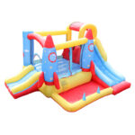 Children's Inflatable Castle Park Outdoor Large Trampoline - imagine 5