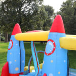 Children's Inflatable Castle Park Outdoor Large Trampoline - imagine 4