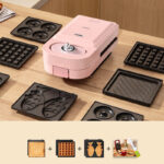 Retro Breakfast Machine Omelette Bread Machine - imagine 10