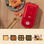 Retro Breakfast Machine Omelette Bread Machine - imagine 6