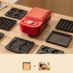 Retro Breakfast Machine Omelette Bread Machine