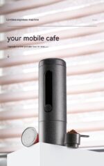 Coffee Machine Travel Portable Outdoor Small Concentrated Mini Capsule Ground Coffee Dual-use - imagine 7