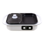 Roast All-in-one Pot Household Multi-functional Cooking Pot Electric Roaster Pan - imagine 8