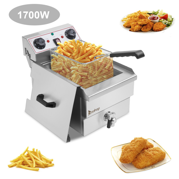 1875470504685735936.jpg US EH101V-Electric Fryer Silver - imagine 1