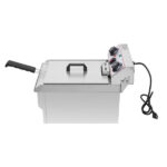 US EH101V-Electric Fryer Silver - imagine 2