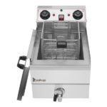 US EH101V-Electric Fryer Silver - imagine 6