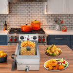 US EH101V-Electric Fryer Silver - imagine 9
