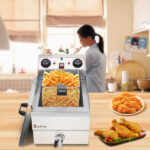 US EH101V-Electric Fryer Silver - imagine 10