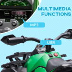 12V 4 Wheeler Kids ATV with Music - imagine 5