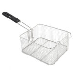 Electric Fryer Silver Stainless Steel Single Cylinder - imagine 3