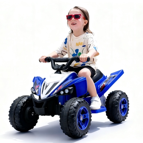 25878193-ac04-4386-8d2b-0f84964ee2b5.jpg Kids Electric Car For 3-6 Years, Dual Motor 12V4.5AH Battery Powered Ride On Toy With Bluetooth Music, LED Lights, 2 Speed Modes, Forward Backward - Blue Pink, Toddler First Car Gift - imagine 1
