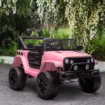 Electric Off-Road Truck 12V Kids Ride On With Remote Control MP3 Music Adjustable Speed - imagine 6