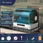 Mini Small Kitchen Desktop Disinfection Dryer - imagine 6