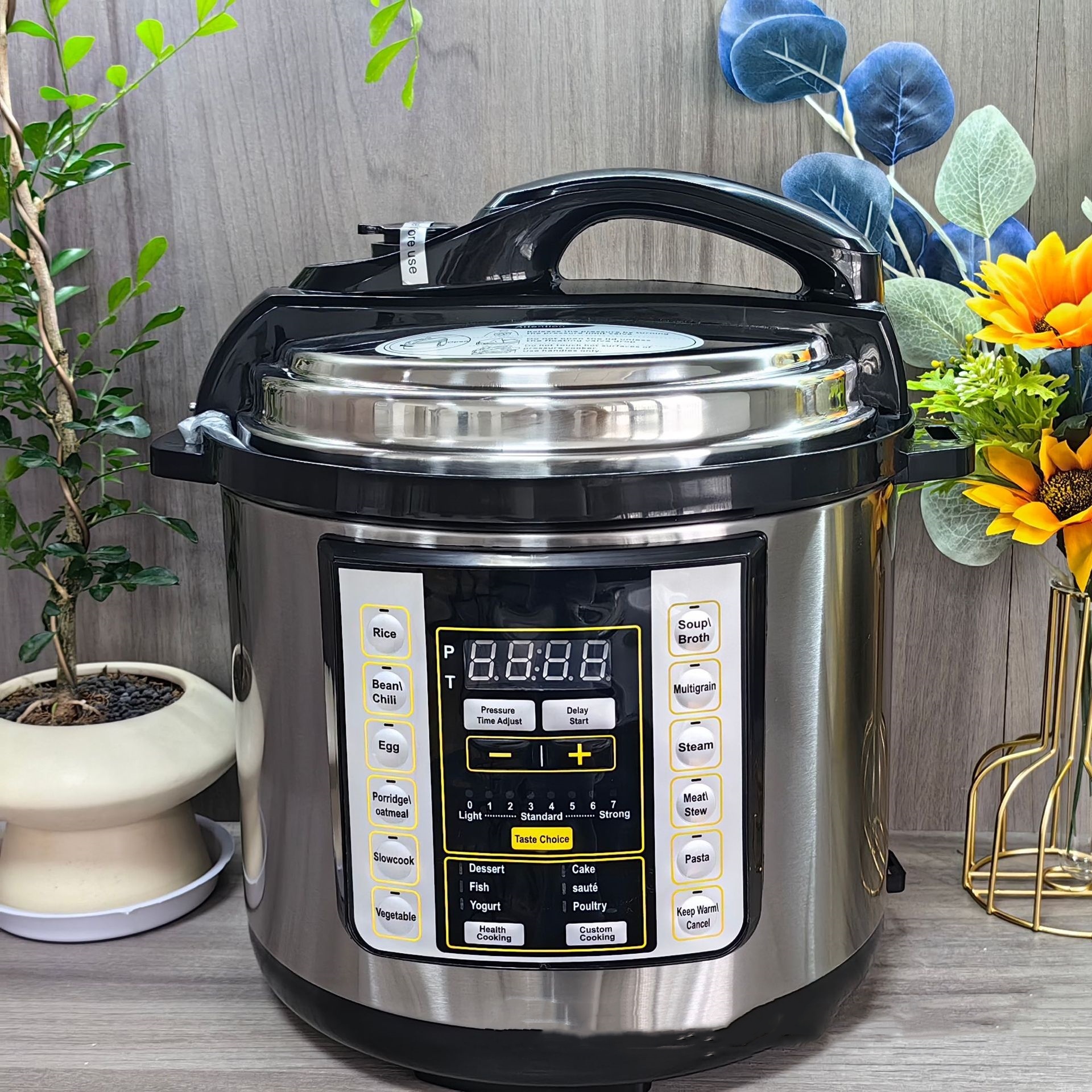 277ba3ca-05cd-4c04-89ee-0695eba6dd6b.jpg 6L Electric Pressure Cooker Multi-functional Large Capacity Rice Cooker - imagine 1