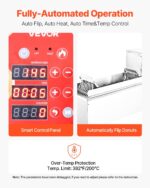 Commercial Automatic Donuts Making Machine Doughnut Maker Single Row 90 PCS/H - imagine 3