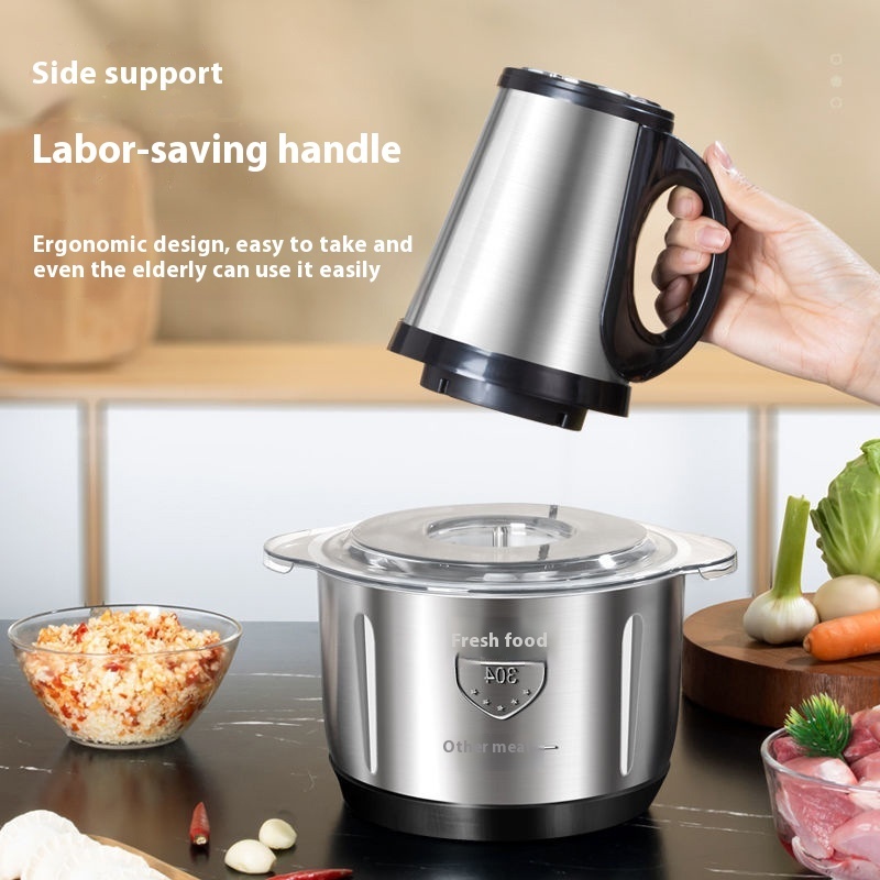 2b5308bd-0a84-46ee-a74a-25260624a6e8_trans.jpeg Stainless Steel Meat Grinder Small Household Automatic Cooking Machine - imagine 1