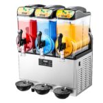 Commercial Slushy Machine 15Lx3 Tank Margarita Smoothie Frozen Drink Maker