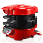 European Standard Multi-function Sandwich Bread Maker Household Frying Electric Baking Pan Breakfast Machine - imagine 2