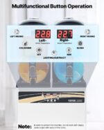 Commercial Slushy Machine 15Lx2 Tank Margarita Smoothie Frozen Drink Maker - imagine 4
