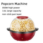 Household 850W Electric Popcorn Machine - imagine 2