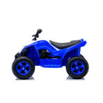Kids Electric Car For 3-6 Years, Dual Motor 12V4.5AH Battery Powered Ride On Toy With Bluetooth Music, LED Lights, 2 Speed Modes, Forward Backward - Blue Pink, Toddler First Car Gift - imagine 5