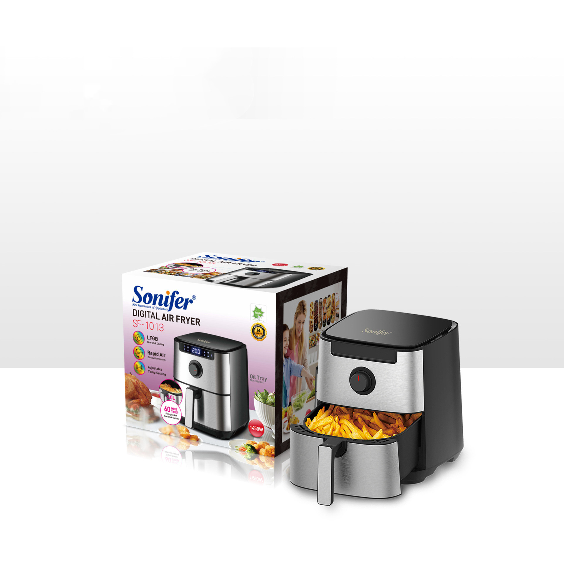 40a34354-3b90-4afb-9d25-119f0478cf84.jpg Household Touch Screen 50L Air Fryer - imagine 1