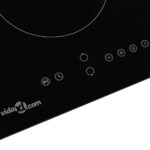 glass ceramic cooktop with 2 plates and touch control 3000 - imagine 4