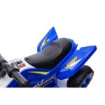 Kids Electric Car For 3-6 Years, Dual Motor 12V4.5AH Battery Powered Ride On Toy With Bluetooth Music, LED Lights, 2 Speed Modes, Forward Backward - Blue Pink, Toddler First Car Gift - imagine 6