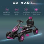 Kids Pedal Go Kart Ride-on Toy with Ergonomic Comfort - imagine 8