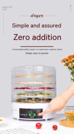 Household Fruit Dehydrator Food Small Foodstuff Dryer - imagine 9