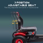 Kids Pedal Go Kart W/ Adjustable Seat - imagine 4