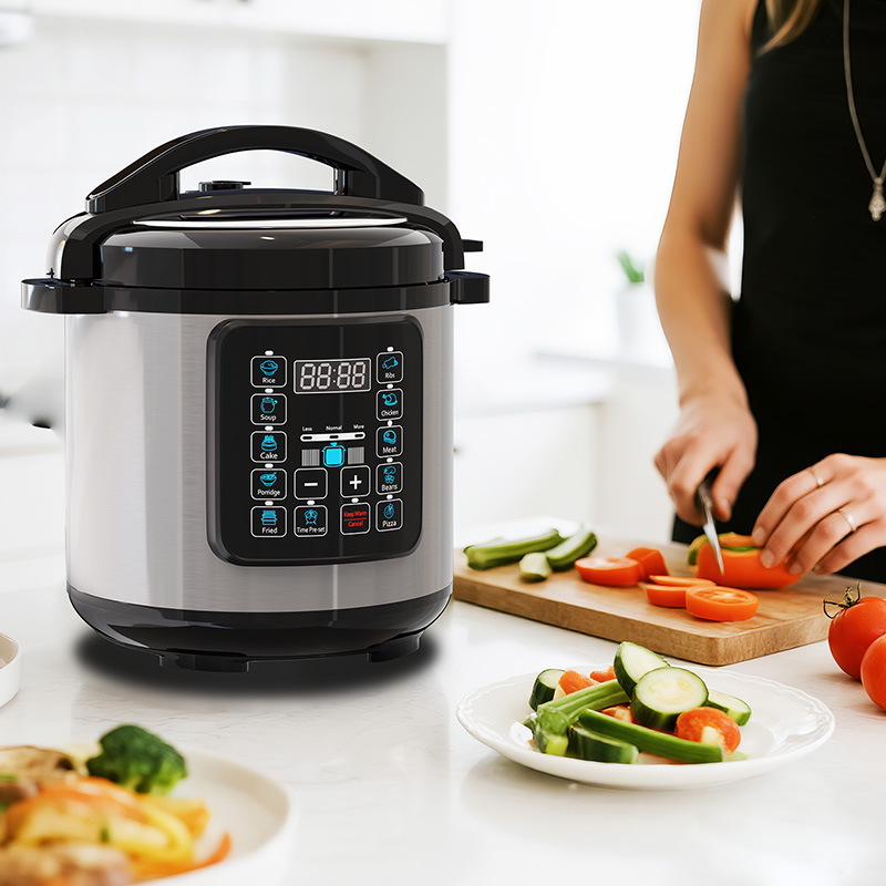 52be07cd-b66a-40db-aac1-4137e5db2131.jpg Smart 8L Large Capacity Electric Pressure Cooker Non-stick Pan - imagine 1