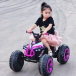 Ride On Toy Car,12V Electric ATV Car For Kids, 4 Wheeler Electric Toy Car With Bluetooth,light,Leather Seaters,,for Boys,Girls,indoor And Out Door - imagine 2