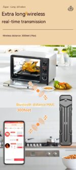 Wireless Kitchen Oven Thermometer - imagine 7